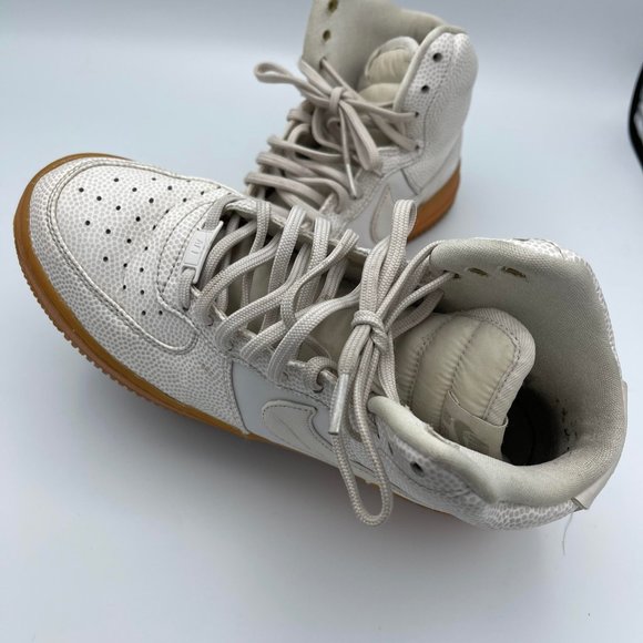Nike Air Force 1 High SE Grey Gum Women- Size 8.5 - Picture 11 of 11